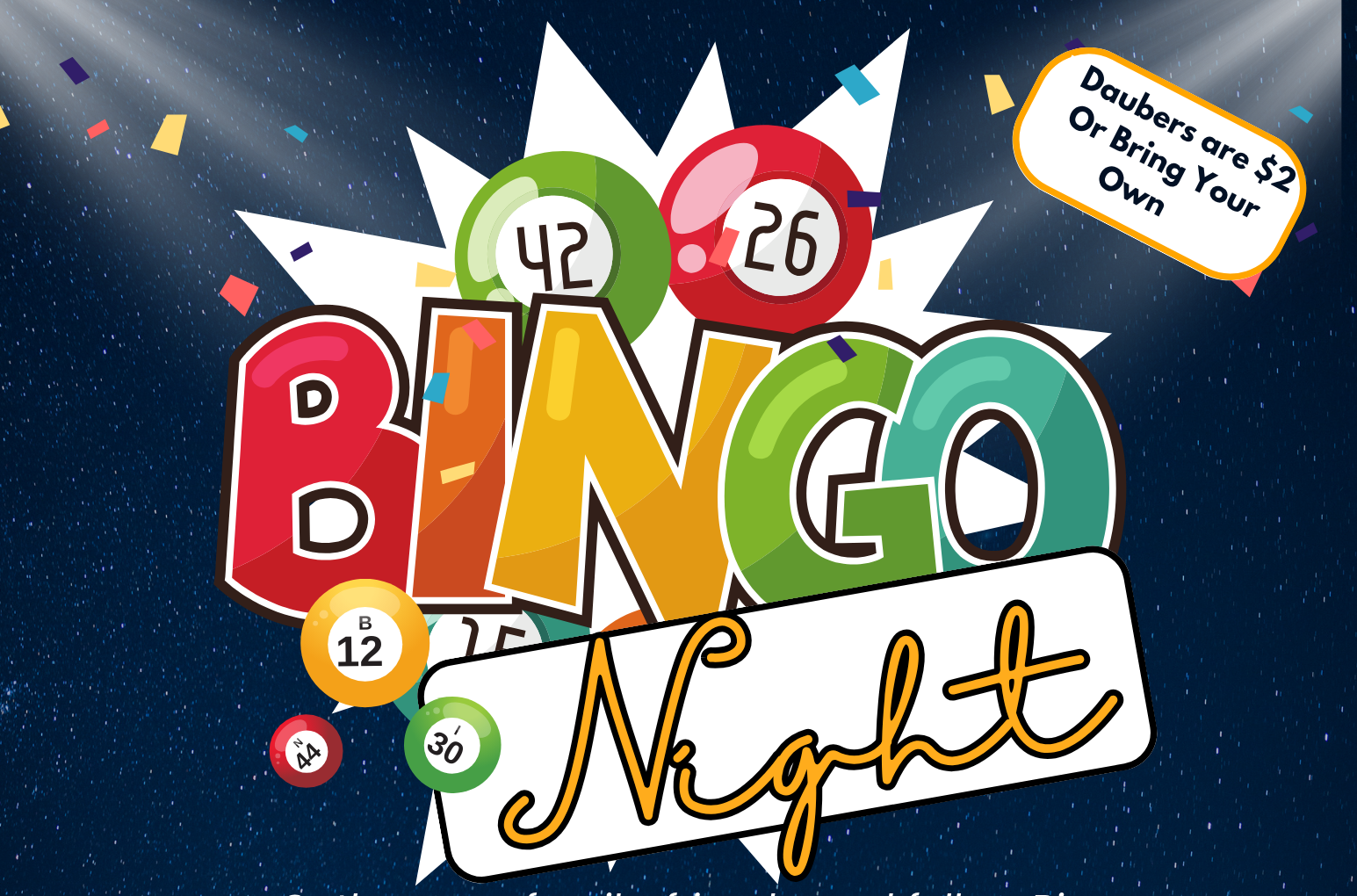 Bingo Fundraiser – Support our Queens!