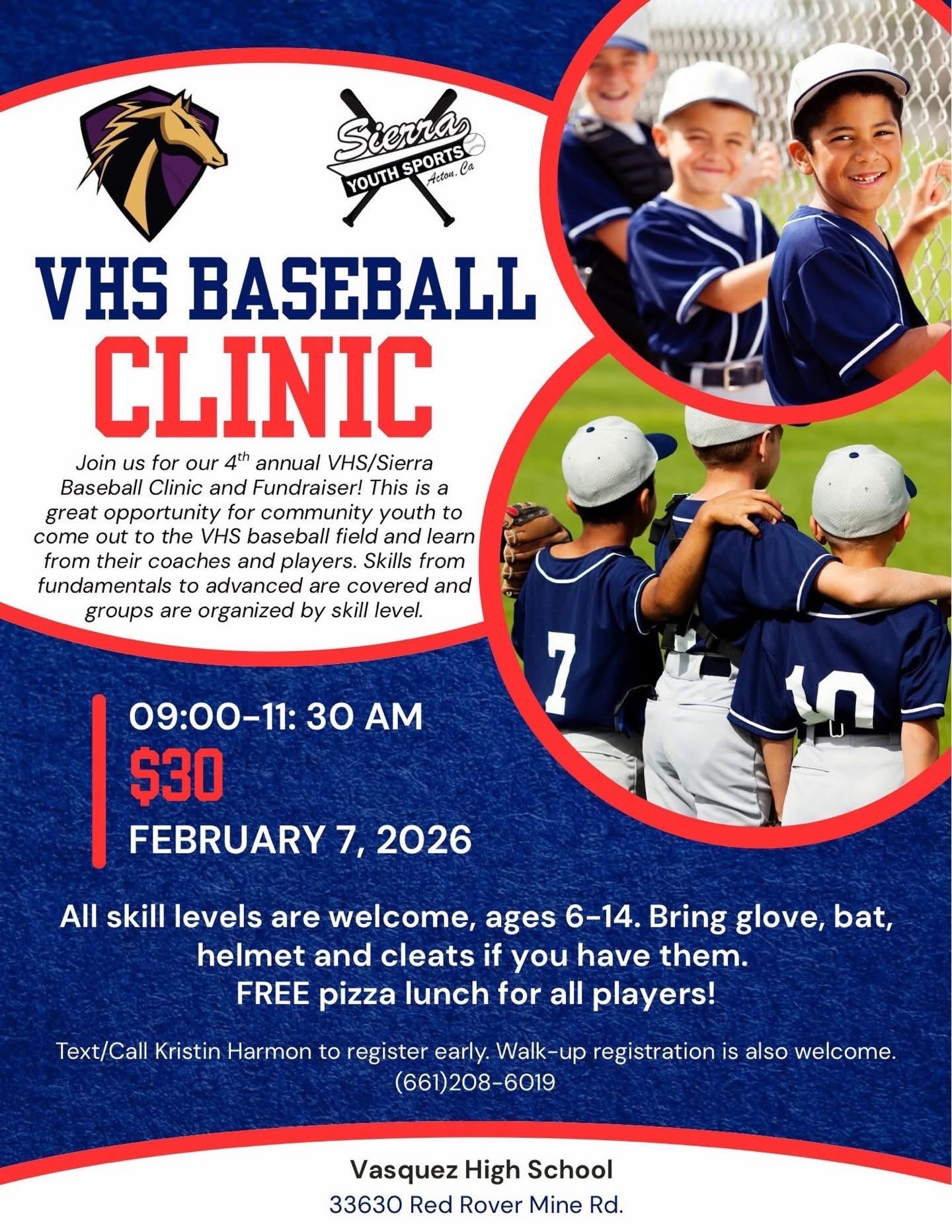 VHS Baseball Clinic
